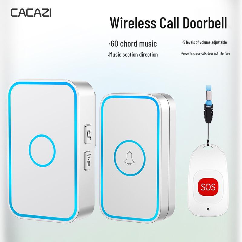 Wireless Emergency Call Bell for Elderly Home Security