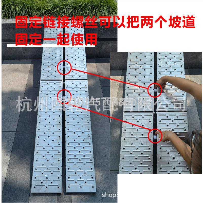 1PC ATV Loading Ramps Aluminum Ladder 750 Lbs Capacity Scrambling Pickup Trucks Folding Ramps For Lawn Mower Trailer Motorcycle