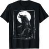 Kopf Halloween Mythologie Wolf Wandler Lykan T-Shirt(1)