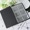 60 Pockets Artificial PU Leather Commemorative Coins Collection Album Book Collecting Money Organizer Storage Bags Storage Book
