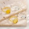 10pcs DIY Ring Blank Base Setting Iron Metal Adjustable Fit 8mm 10mm Glass Cabochons Rings Handmade Jewelry Making Accessories