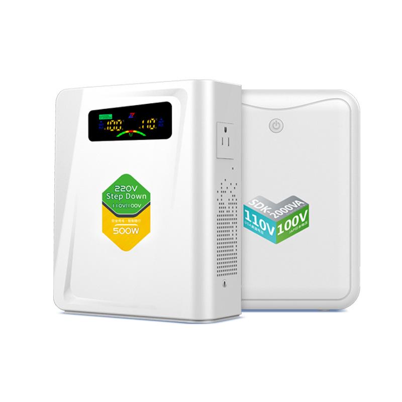 220V to 110V Step-Up Voltage Converter for Household Use