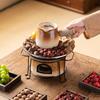 High-Temperature Charcoal Fire Pottery Tea Kettle – Outdoor Roasting & Winter Use