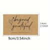 50 Kraft Paper Thank-you Cards