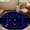 Pac Game Adventure Round Rug for Livingroom,Bedroom, Palyroom, Chair Rug, Area Rug, Circle Carpet, Large Size Fan Christmas Gift