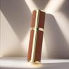 Luxury 5ml Travel Perfume Bottle with Leather Base - Leak-Proof Spray Design