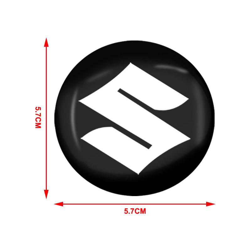 4pcs Car Wheel Center Cover Car Hub Caps Car Sticker for Suzuki Samurai Ltz 400 Vitara Gsr 600 Jimny Escudo Swift V Strom 650