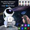 Galaxy Star Projector Astronaut LED Night Light Bluetooth Speaker Remote Control Timer 360° Adjustable Angle for Bedroom Decor