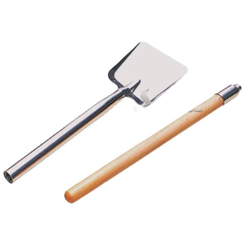 Съемная квадратная лопата Shouli с длинной деревянной ручкой