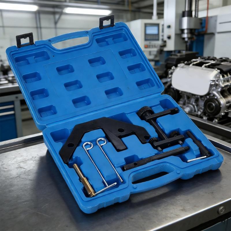 Convenient Camshaft Locking Tool Auto Repair Tools for Remove and Install Engine Timing Device Mechanism Blue