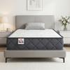 Mattress 90x190cm, single mattress, memory foam, 20cm thick, Oeko-Tex certified, medium firmness