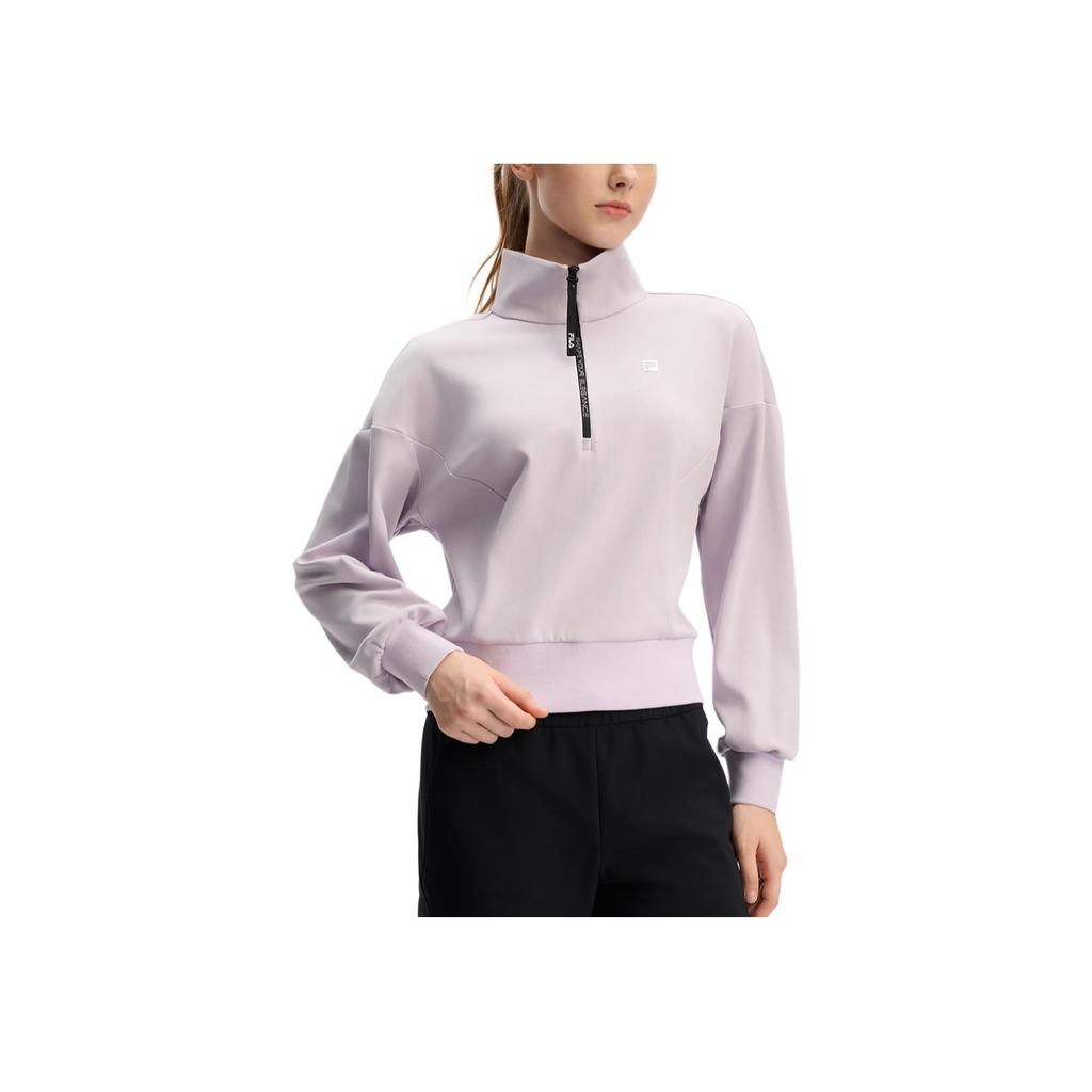 New FILA Fitness Sweatshirt Women's Light Dusty Purple A11W441210FPR