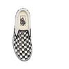 CLASSIC SLIP On Abrasion Resistant Low Top Skateboard Shoes Unisex Black White VN000D6YCJK