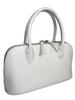Multi-functional 2-way Handbagshoulder Bag Made of Goat Leather with Lizard-embossed Details, CP-48HB068, Ivory, for Women.