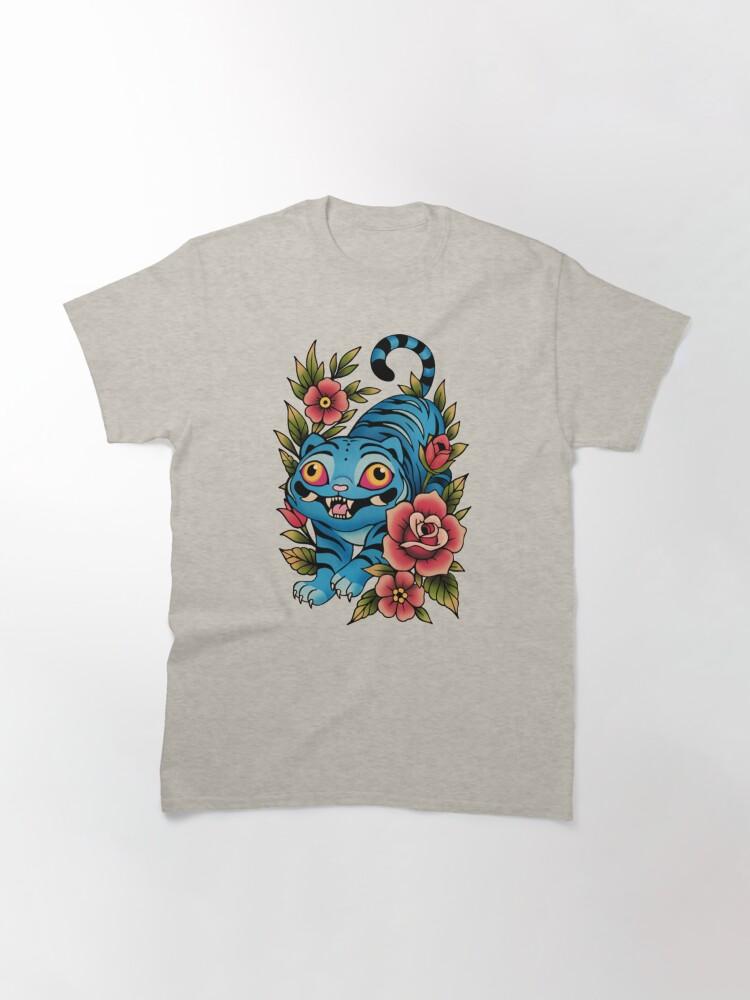 Derpy Tiger Kpop Demon Hunters Classic TShirt 2026 Summer Mens Womens Luxury Fashion Cotton Oversized Tshirt Street Y2K