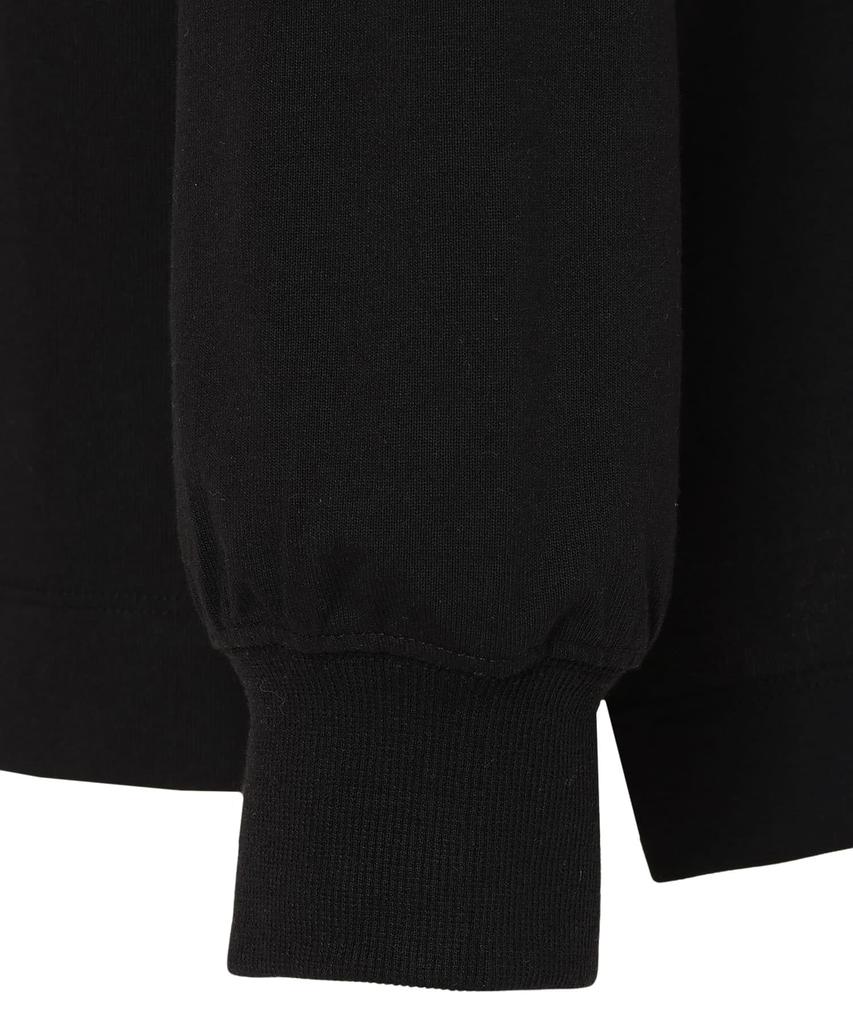 NANGA ECO HYBRID L/S TEE/3SLB N2530-1L063Z (XL, Black)