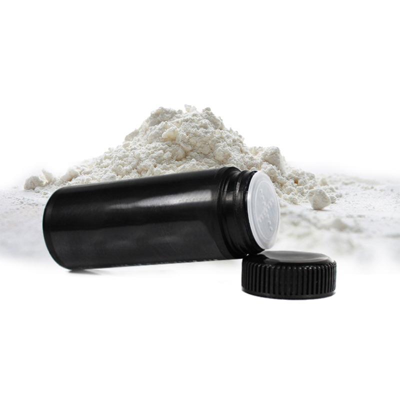 1PC 100ML/150ML Black Talcum Powder Bottle Refillable Cosmetic Powder Dispenser Plastic Powder Container Empty Pots Bottles