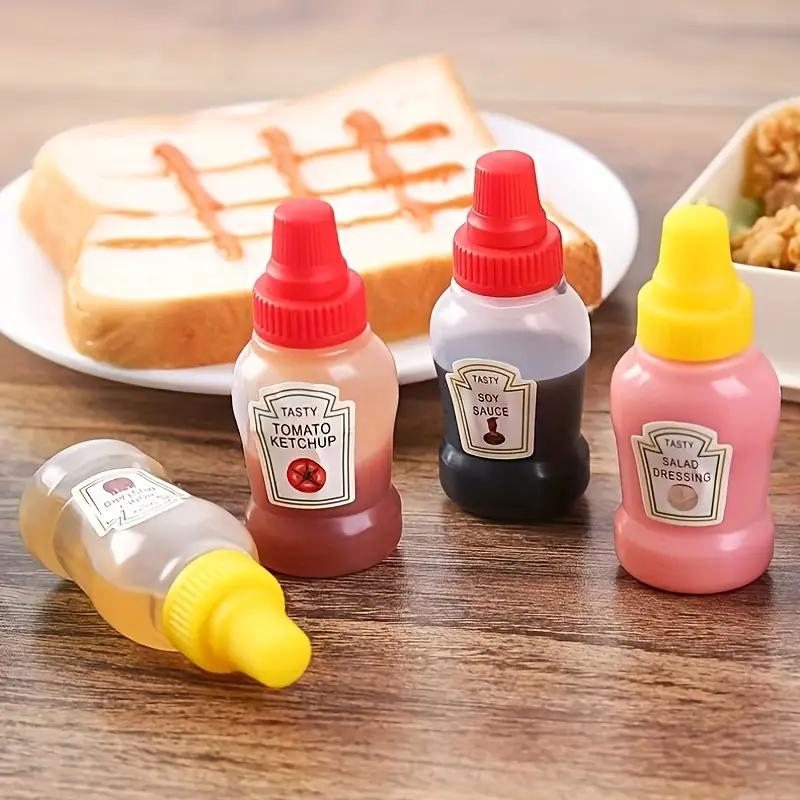 1pcs Mini Bottling Bottle Household Mini Seasoning Bottle Tomato Salad Honey Squeeze Bottle Sauce Bottle