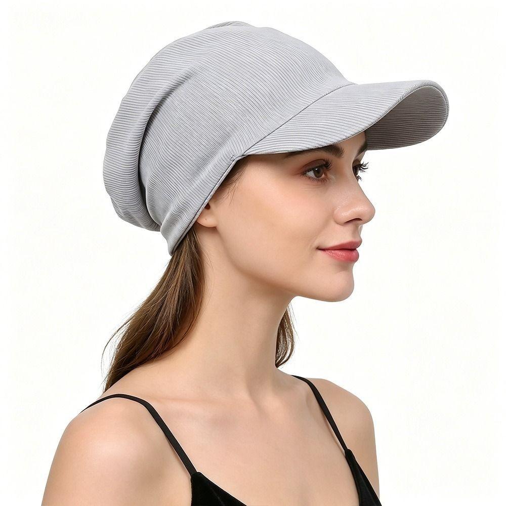 Lightweight Slouchy Visor Hat Breathable Brimmed Sun Hat Fashion Sun Protection Hat For Women