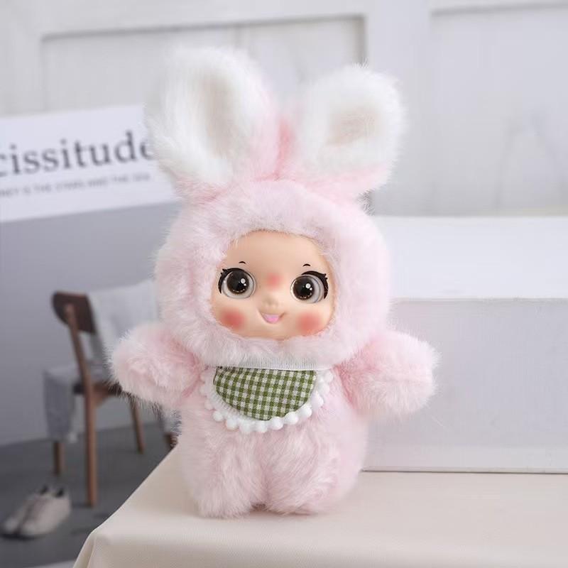 Animal Plush Toy Keychain With Silicone And Polyester For Kids And Collectors