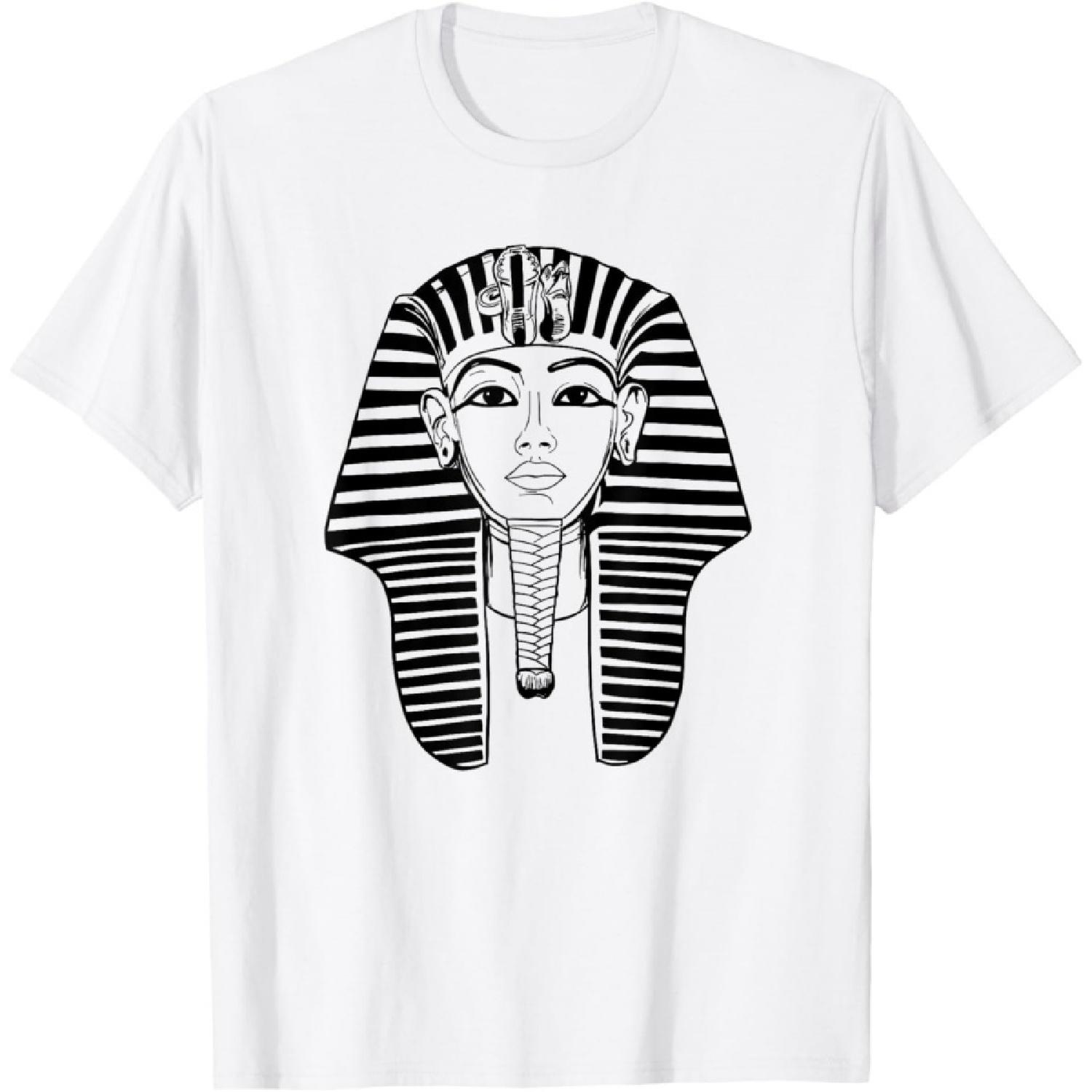 Король Фараон Тутанхамон Король ТуТ Фараон Древнеегипетская Футболка(1) XXXXXL белый
