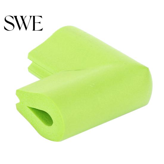 Desk Corner Protector Cover U-shape Safe NBR Rubber Edge Guard for Rectangular or Square End Table