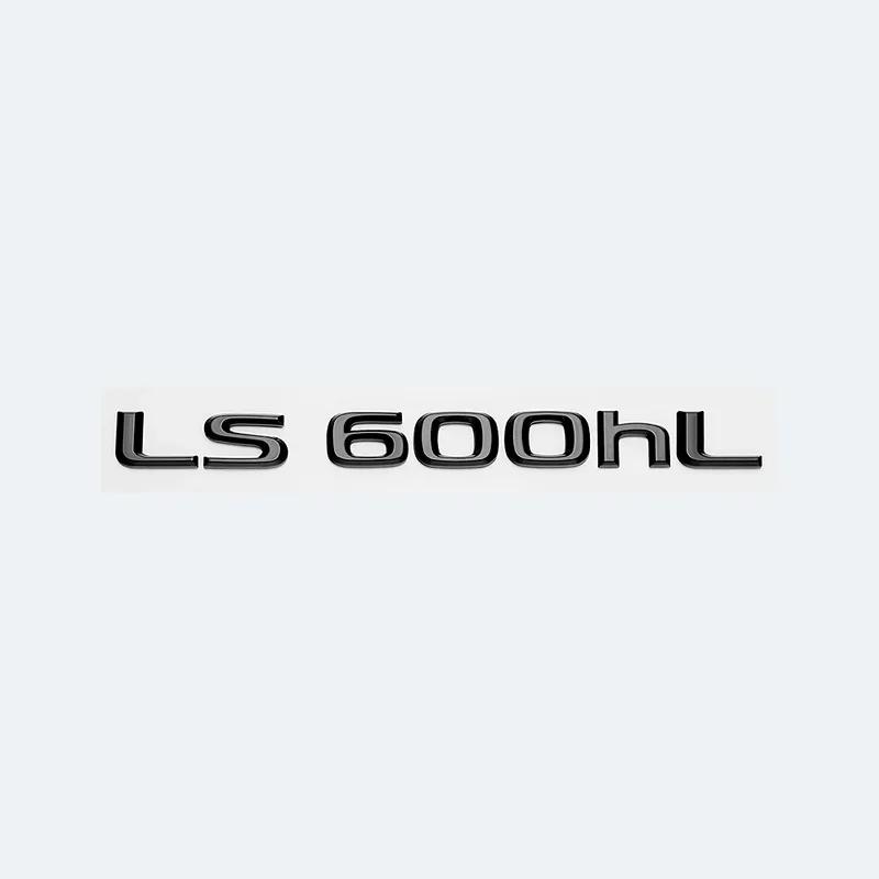AABGE1 For Lexus LS LS350 LS400 LS460 LS460L LS500h LS600h LS600 Car Trunk ABS Chrome Letters Logos Badge Emblem Decals Styling Sticker