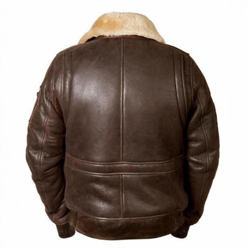 Herren Baumwolle Lässiger Mantel Uni Braun Slim Fit Reißverschluss Reißverschlusstaschen Ohne Gürtel Winterbekleidung