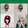 Baby Knitted Winter Hat With Ears For Toddler Girls Kids Warm Windproof Cap