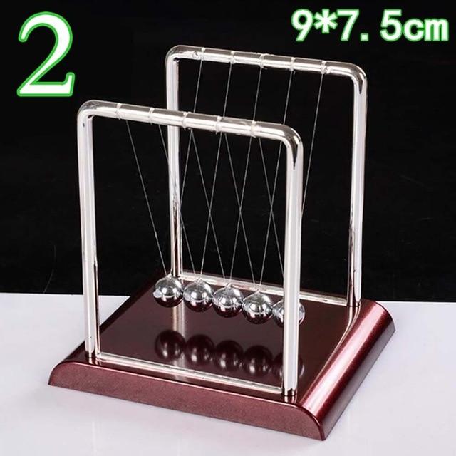 1pc Newton's Cradle Kids Toys for Children Educational Toy Desk Table Decor Metal Balance Ball Pendulum Juguetes Antistress Game