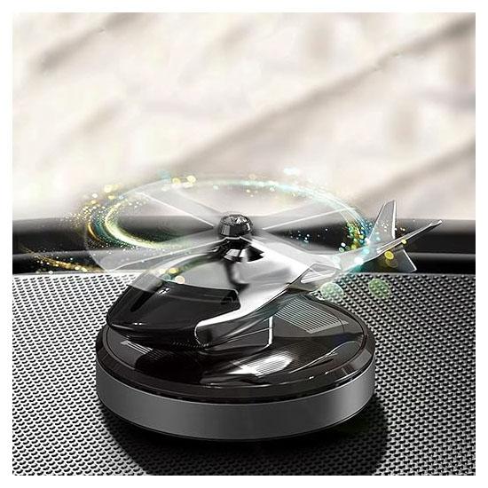 

Helicopter car air freshener rotating solar car freshener airplane car perfume