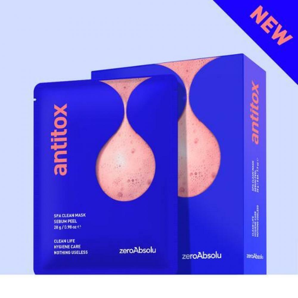 

Zero Absolu Antitox Sparkle Mask Sebumpil 8 листов