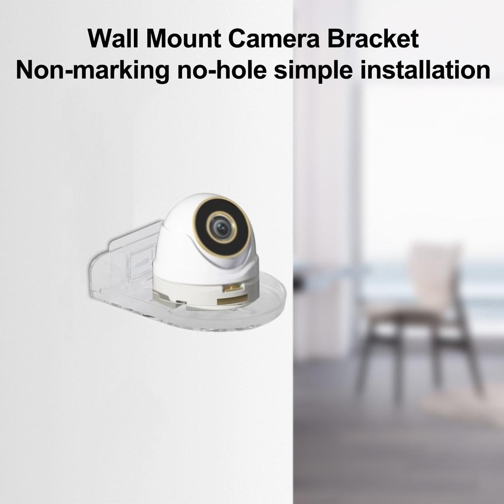 Cable Management CCTV Camera Holder Home Organization Attractive Design Cord Access Hole Organized Storage For Security Cameras