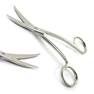 GDC Schere Goldman Fox - Doppelt gebogen Standard 13cm (S10)
