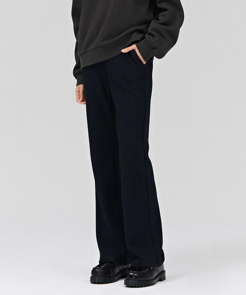 CHASECULT Women'S Bootcut Bonded Pants - Navy
