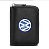 1 pièce Portefeuille de voyage multifonction Porte-billets carte d'identité Organisateur Porte-espèces Sac Pour Volkswagen Golf 7 5 4 6 Mk4 VW Tiguan Mk7 Qx0