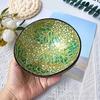 Vietnamese Coconut Shell Bowl Decorative Serving Dish Snacks Nuts Candy Home Decor Storage
