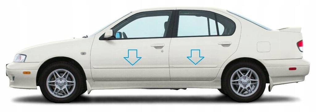 Infiniti G20 1999-2002 - Chrome Protective Side Door Strips