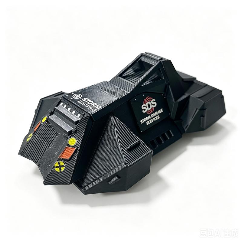 Deployable TIV2 Tornado Intercept Vehicle Static Scale Model Collectible Desk Ornament Gift For Storm Chaser Meteorology Fans