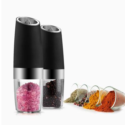 2pcs Electric Induction Grinder Home Electric Pepper Grinder