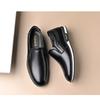Large Size Men S Breathable Slip On Casual Leather Shoes