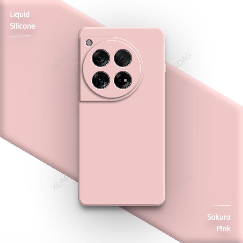 Αρχική Μαλακή Θήκη Κινητού για OnePlus 12 12R 5G Funda Τετράγωνη Αντικραδασμική Υγρή Σιλικόνη Προστασία Κάμερας Υψηλής Ποιότητας Πίσω Κάλυμμα