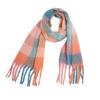 Winter Scarf Men Women Cashmere Warm Rainbow Hairy Pashmina Blanket Wraps Female Thick Soft Bufanda Tassel Shawl Poncho Echarpe