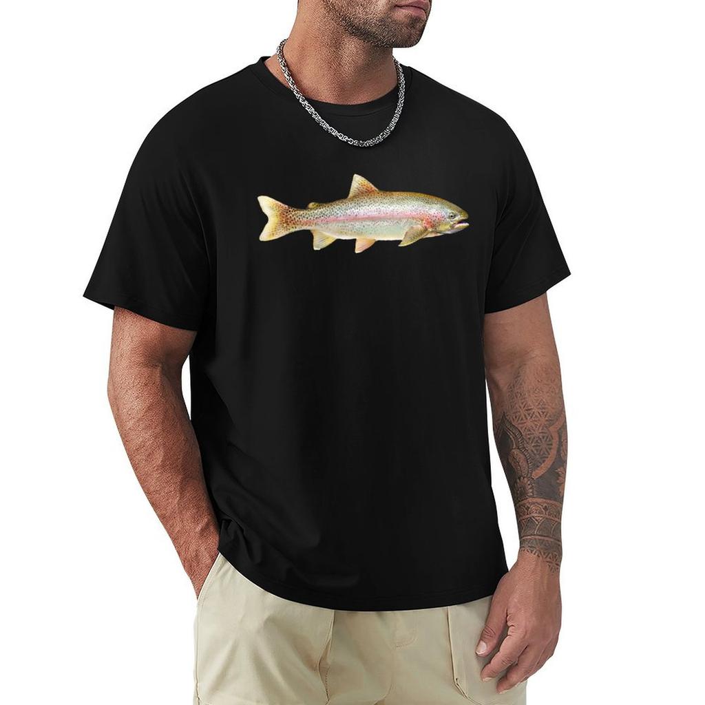 Rainbow Trout Tshirt Cool Feeling Summer Tee Shirt