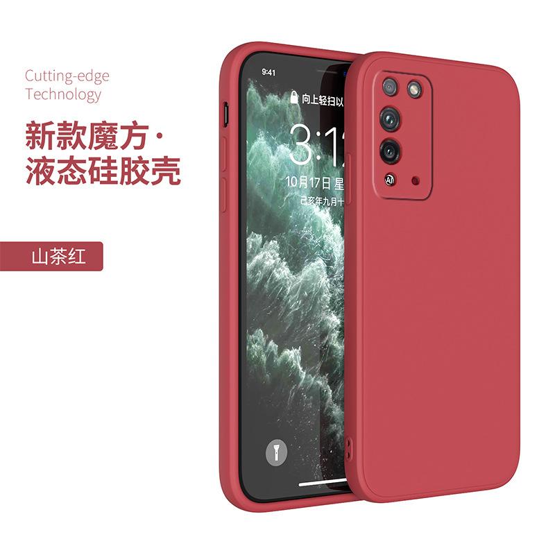 Applicable To Huawei Honor X11 Mobile Phone Case Xmax Liquid Silicone X Straight Edge Soft Case Honorx