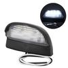 4LED License Plate Lamp Car Tail Lighting 10V?30V for Truck Trailer RVs SUV Boats