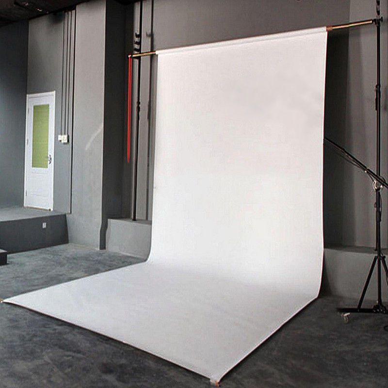 Bright White 10x10ft Photography Backdrop With Completely Seamless Nonwoven Material