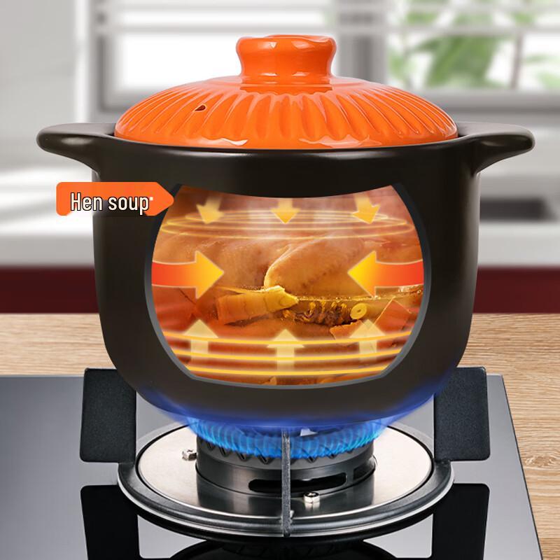 ASD 3.8L Ceramic Stew Pot
