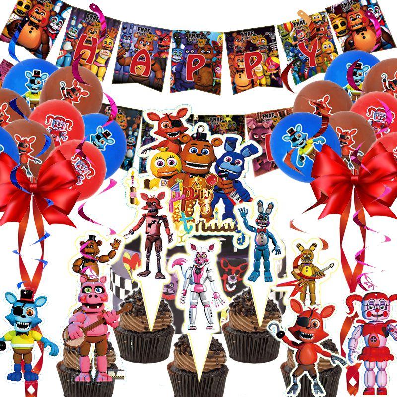 Festive Five Nights At Freddy's Party Supplies For Unforgettable Birthday Celebrations