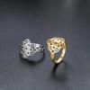 Knot Flower Ring For Women Stainless Steel Summer Fashion Gold Color Charm Rings Jewelry Gifts
